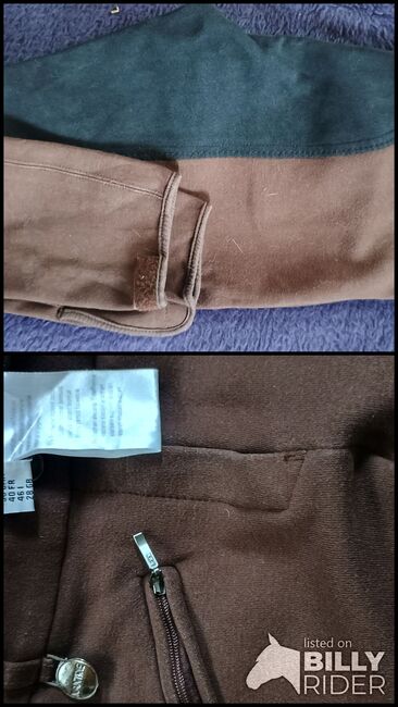 Kantrie Vollbesatz Reithose - braun/marine - Gr. 42, Kantrie , Kristin Hilf , Breeches & Jodhpurs, Pommelsbrunn, Image 3