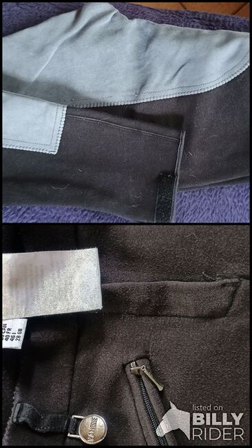 Kantrie Damen Reithose - Gr. 42 - schwarz/grau, Kantrie, Kristin Hilf , Breeches & Jodhpurs, Pommelsbrunn, Image 3
