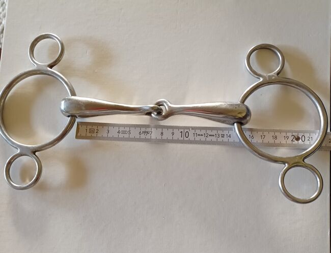 Pessoa Drei-Ring-Trense - massiv - 14,5, Caro, Pozostałe, Bad Salzuflen, Image 2
