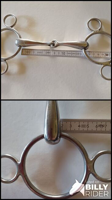 Pessoa Drei-Ring-Trense - massiv - 14,5, Caro, Pozostałe, Bad Salzuflen, Image 3