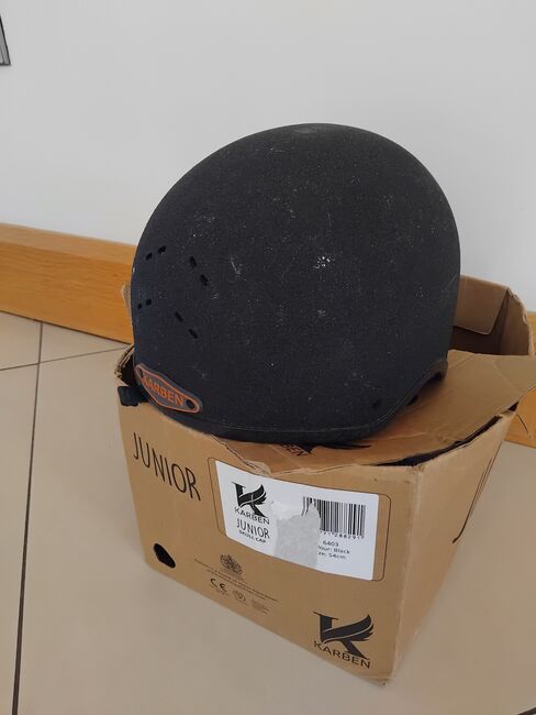 Karben Junior Helmet, 54cm, Karben, Nick, Riding Helmets, Gorey