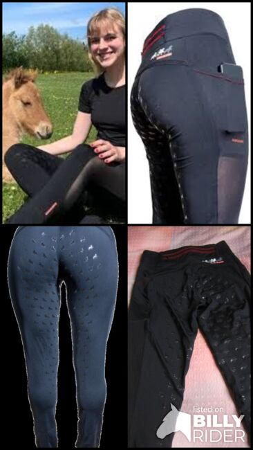 Reitleggings von Karlslund Größe 34 Reggings Topreiter Leggings, Karlslund, volvomicha, Breeches & Jodhpurs, Weilerswist, Image 10