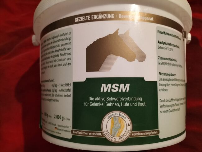 MSM Zusatzfuttermittel, Vetripharm GmbH, Angela, Pasza i suplementy dla koni, Trier, Image 3