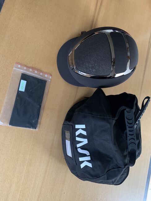 Kask Reithelm, Kask Dogma light Chrome, Tanja Leurs , Reithelme, Lauterach , Abbildung 12