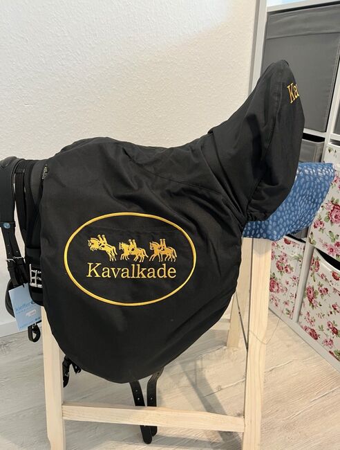 Kavalkade Athene, franz. Kissen, kurz, Dressursattel, Kavalkade Athene, Caroline , Dressage Saddle, Linsburg , Image 5