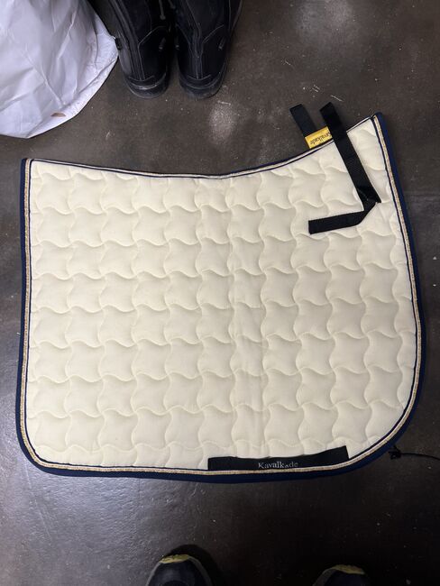 Kavalkade Dressur Schabracke gelb, Kavalkade, Julia Krings, Dressage Pads, Heinsberg