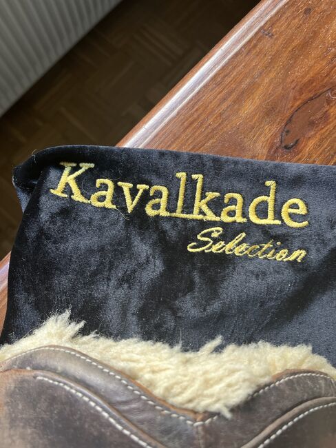 Gamaschen aus Leder von Kavalkade, Kavalkade Ganaschen mit Lammfell, Timo, Tendon Boots, Bottrop, Image 4