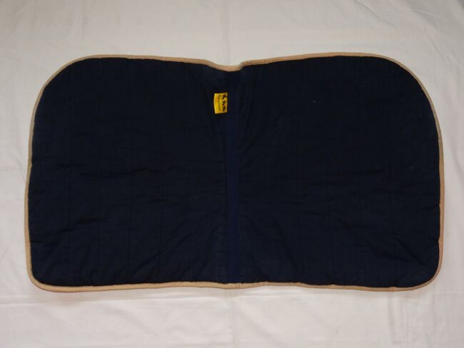 Kavalkade Polopad Wendepad 55 cm marine blau beige Dressur Schabracke Puff Pad Puffpad, Kavalkade Polopad, Anne, Dressage Pads, Wahrenholz