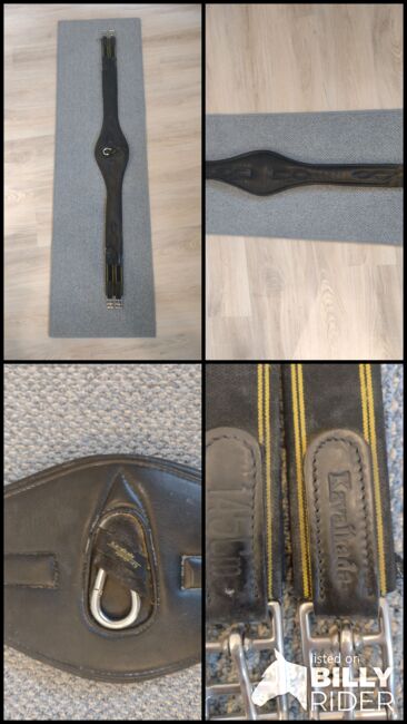 Kavalkade Sattelgurt Soft-Leder schwarz 145cm, Kavalkade Softleder Comfort, Rebecca, Girths & Cinches, Ulm, Image 7