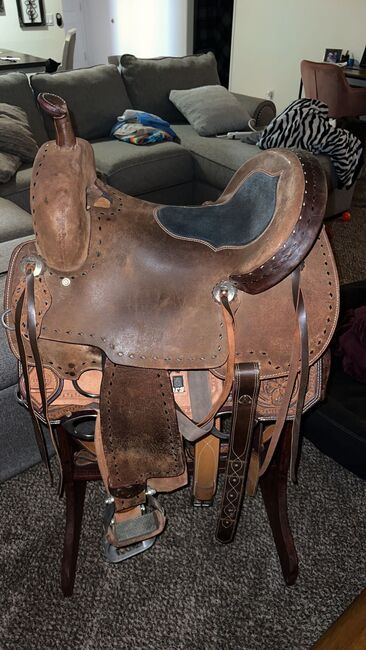KC barrel saddle, KC, Alyssa, Western Saddle, Fallbrook, Image 3