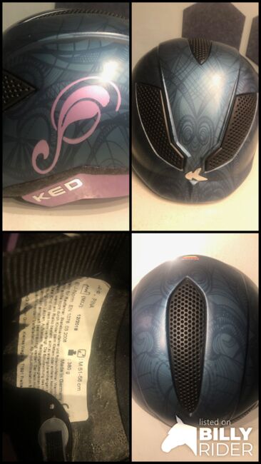 KED Reithelm PINA Kinder Grösse M (51 - 56 cm) Nightblau gebraucht, KED Pina, Marlen Krämer, Riding Helmets, München, Image 7