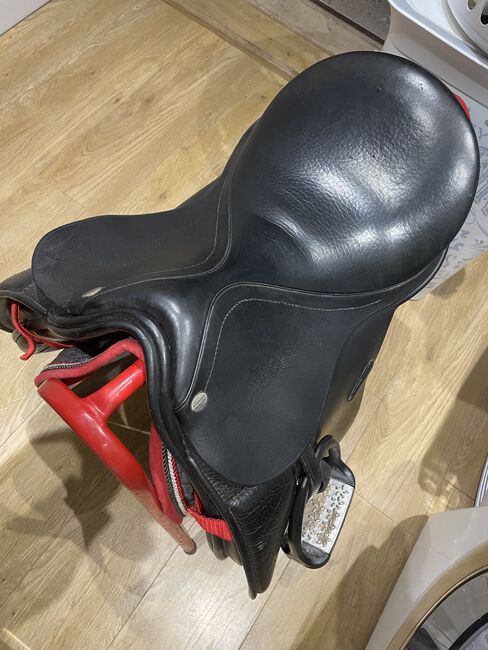 Kennans Bespoke Black Saddle, Kennans  Bespoke, Jane Baker, All Purpose Saddle, Burton-on-trent, Image 6