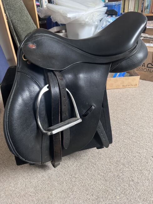 Kent and Masters Leather Saddle, Kent and Masters, Sue Giles, All Purpose Saddle, York, Image 8