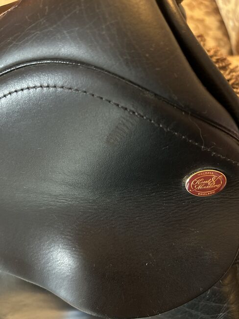 Kent & Masters Pony Saddle 16” black, regular leg, Kent & Master Pony S Series, Sadie Jones, Other Saddle, Weston Colville, Image 5