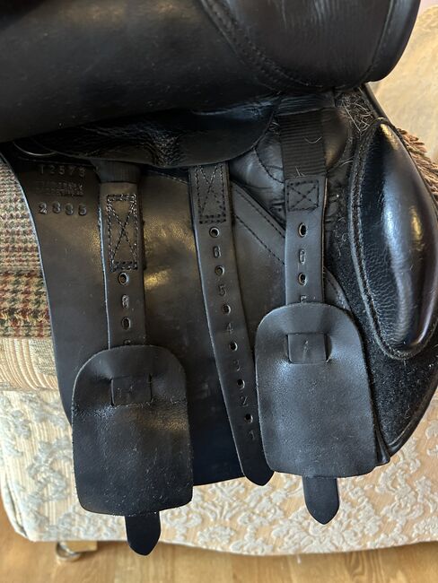 Kent & Masters Pony Saddle 16” black, regular leg, Kent & Master Pony S Series, Sadie Jones, Pozostałe siodła, Weston Colville, Image 8
