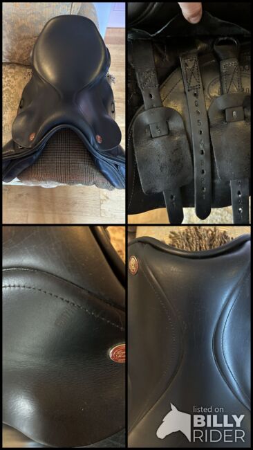 Kent & Masters Pony Saddle 16” black, regular leg, Kent & Master Pony S Series, Sadie Jones, Sonstiger Sattel, Weston Colville, Abbildung 14