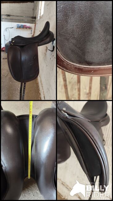 Kentauer Dressursattel Ithaka doubliert mit Lack 17, 5 Zoll, Kentauer  Ithaka , Juliane Klauß, Dressage Saddle, Rodgau , Image 22