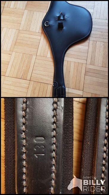 Kentaur Cassis Stollenschutzgurt aus Leder - schwarz 130 cm, Kentaur, Manuela Matzke, Girths & Cinches, Wolsdorf, Image 3