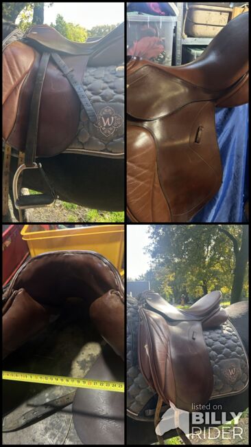 Kentaur elektra 18 inch inruilen voor western zadel, Kentaur  Elektra, Carla, Dressage Saddle, Bergen L, Image 5