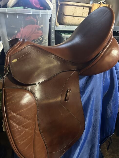 Kentaur elektra 18 inch inruilen voor western zadel, Kentaur  Elektra, Carla, Dressage Saddle, Bergen L, Image 3