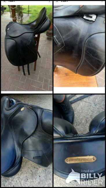Reit/Dressursattel Kentaur,  Leder, neuwertig, Kentaur , Jazo, Bareback pads, Kröppelshagen-Fahrendorf, Image 9
