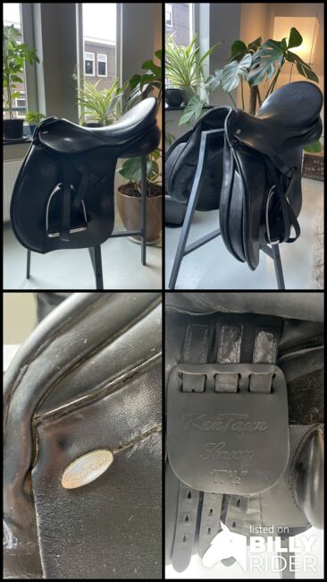 Kentaur seneca 17,5 inch, Kentaur Seneca, Cathelijne Stikkers, Jumping Saddle, Rotterdam , Image 6