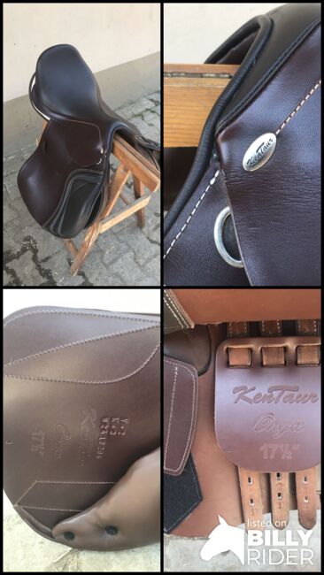 Kentaur Springsattel Onyx braun neu 17,5 Zoll, Kentaur Springsattel Onyx braun , Saskia , Jumping Saddle, Idstein , Image 11