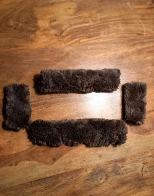 ⭐️Kentucky⭐️4teiliges Fell-Halfterset, Kentucky , Rose, Halfter, Wrestedt