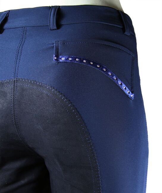 Kentucky City Strass Winter Softshell Kunstleder Reithose 88/44Lang Schoeller WB-400*, Kentucky City Strass, Anne, Breeches & Jodhpurs, Wahrenholz, Image 4