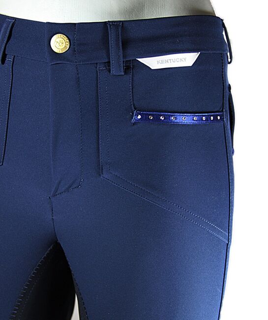Kentucky City Strass Winter Softshell Kunstleder Reithose 88/44Lang Schoeller WB-400*, Kentucky City Strass, Anne, Breeches & Jodhpurs, Wahrenholz, Image 3