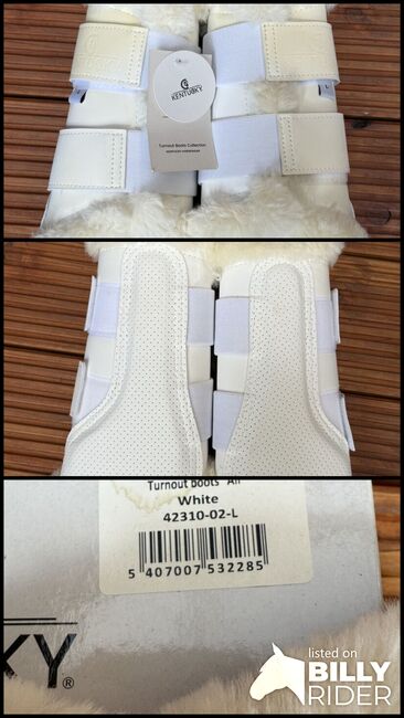 Kentucky Gamaschen Air weiß L, Kentucky Air, Sophia Cornelsen, Tendon Boots, Neudrossenfeld, Image 4