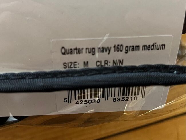 Kentucky Horsewear Quarter Rug Medium 160g – Navy, Kentucky Quarter Rug Medium, Sarah Kaiser, Horse Blankets, Sheets & Coolers, Kassel, Image 5