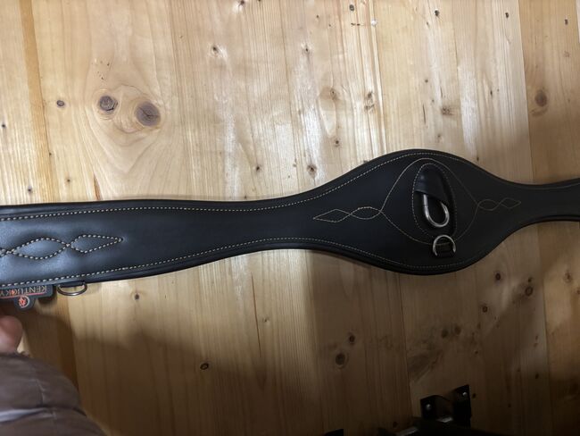 Kentucky Ledergurt anatomisch, Kentucky Horsewear Anatomischer Ledergurt, AB, Sattelgurte, Biel-Benken 