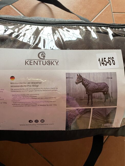 KENTUCKY Outdoordecke, 160 g, wasserdicht, braun, Kentucky Horseware OUTDOORDECKE 160G ALL WEATHER WATERPROOF PRO LIMITED EDITION, Adriana, Horse Blankets, Sheets & Coolers, Haus, Image 4