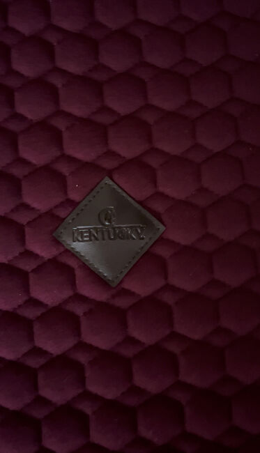 Kentucky Schabracke WB VS bordeaux, Kentucky Classic leather jumping , Carolin, Dressage Pads, Düren, Image 2