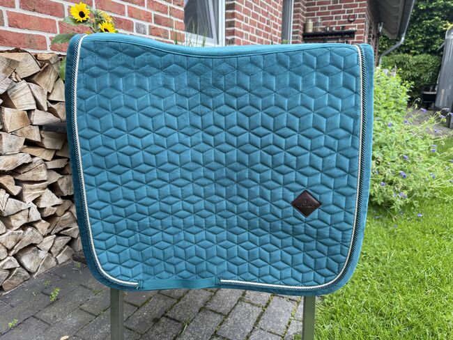 Kentucky Velvet Emerald ( Petrol ), Kentucky  Velvet, Melanie, Dressage Pads, Rehburg-Loccum Münchehagen