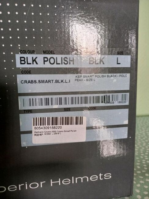 ⭐️KEP/Neuwertiger Reithelm Cromo ABS Smart Polish Polo⭐️, KEP  Cromo ABS Smart Polish Polo , Familie Rose, Reithelme, Wrestedt, Abbildung 2