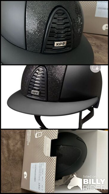 KEP Reithelm Cromo 2.0 Matt Inserto Glitter mit Polo-Schirm, KEP Cromo 2.0, Elisa, Riding Helmets, Kühnsdorf , Image 4