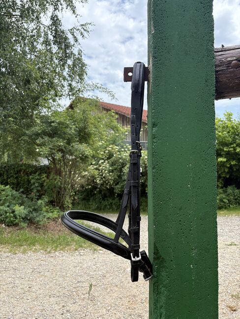 Kiefer Trense schwarz in Größe Warmblut, Kiefer, Lara , Trensen, Zolling, Abbildung 2