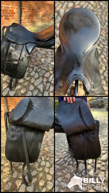 Kieffer 18 inch dressage saddle, Kieffer, Liz, Dressage Saddle, Battlefield, Image 5