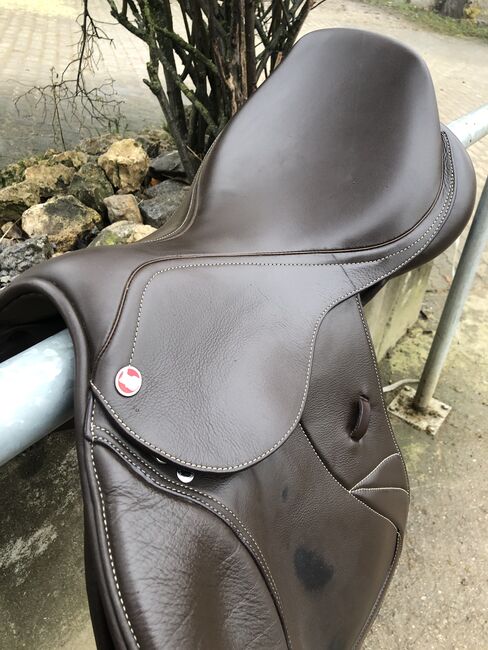 Kieffer Arezzo Springsattel 17 Zoll braun, Kieffer Arezzo, Sarah Forster, Jumping Saddle, Germering, Image 5