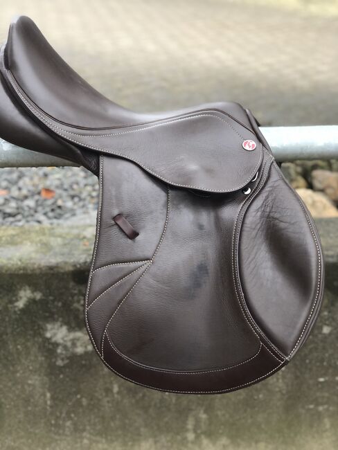 Kieffer Arezzo Springsattel 17 Zoll braun, Kieffer Arezzo, Sarah Forster, Jumping Saddle, Germering, Image 10