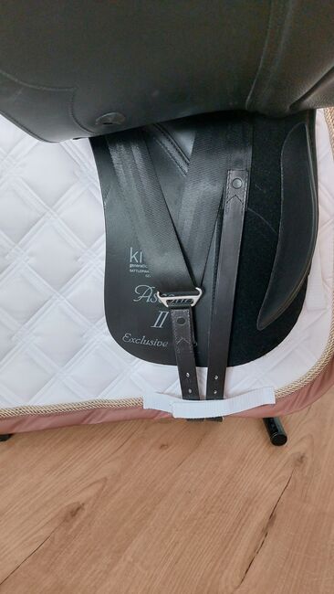 Kieffer Ascona 2 Dressursattel 17/17,5 schwarz-cognac wie neu inkl. Sattelpass+ Restgarantie, Kieffer Ascona 2, Mareike K, Dressage Saddle, Marsberg, Image 12