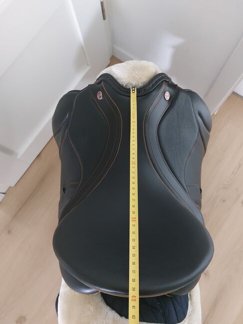 Kieffer Ascona 2 Dressursattel 17 schwarz-cognac wie neu 1. Hand viele Extras Restgarantie, Kieffer  Ascona 2, Mareike K, Dressage Saddle, Marsberg, Image 8