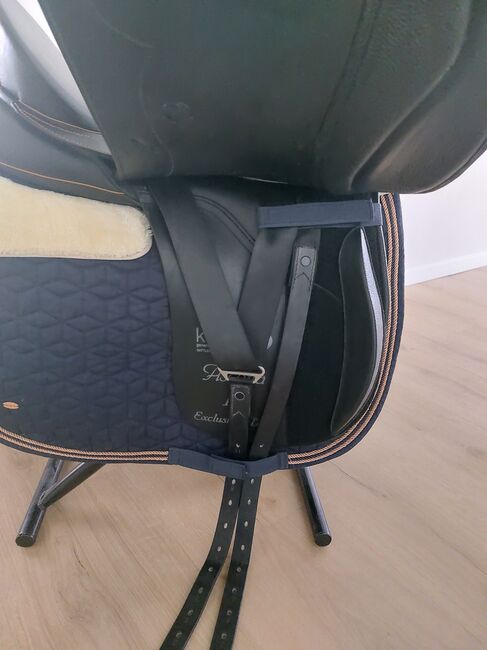 Kieffer Ascona 2 Dressursattel 17 schwarz-cognac wie neu 1. Hand viele Extras Restgarantie, Kieffer  Ascona 2, Mareike K, Dressage Saddle, Marsberg, Image 10