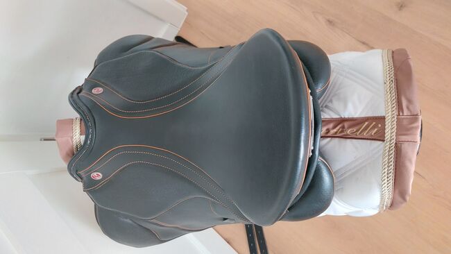 Kieffer Ascona 2 Dressursattel 17/17,5 schwarz-cognac wie neu inkl. Sattelpass+ Restgarantie, Kieffer Ascona 2, Mareike K, Dressage Saddle, Marsberg, Image 14