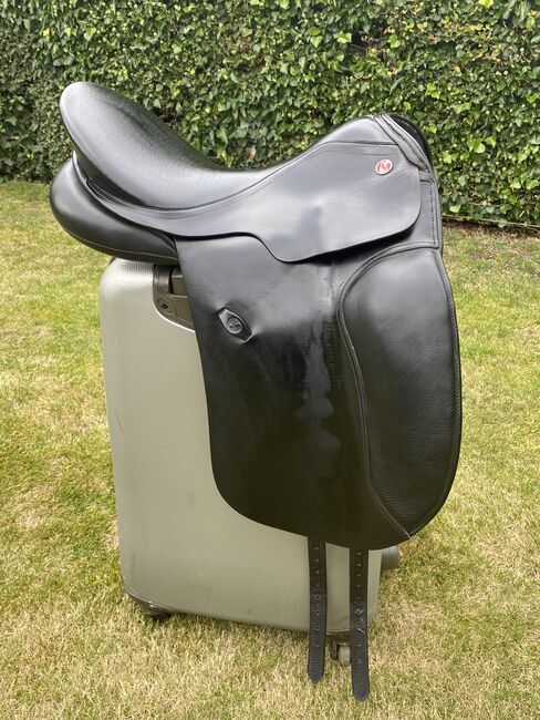 Kieffer Black Dressage Saddle, Kieffer, Heidi , Dressage Saddle, Cambridge