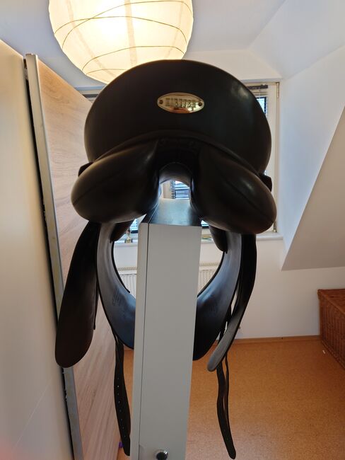 Kieffer Dressursattel olympic athen 17 Zoll mittlere 32er kammer, Kieffer  Olympic athen , K. Werner, Dressage Saddle, Westerwalsede, Image 8