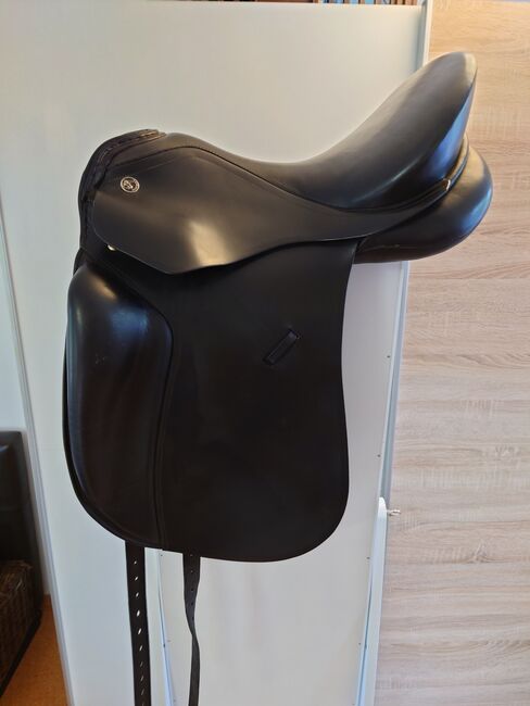 Kieffer Dressursattel olympic athen 17 Zoll mittlere 32er kammer, Kieffer  Olympic athen , K. Werner, Dressage Saddle, Westerwalsede, Image 9