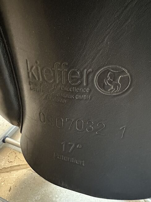 Kieffer Dressursattel Paris Exklusiv, Kieffer Paris Exklusiv, Privat, Dressage Saddle, Heidelberg, Image 2